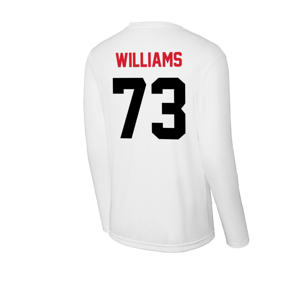 Arkansas State - NCAA Football : Kobe Williams - Activewear Long Sleeve T-Shirt-1