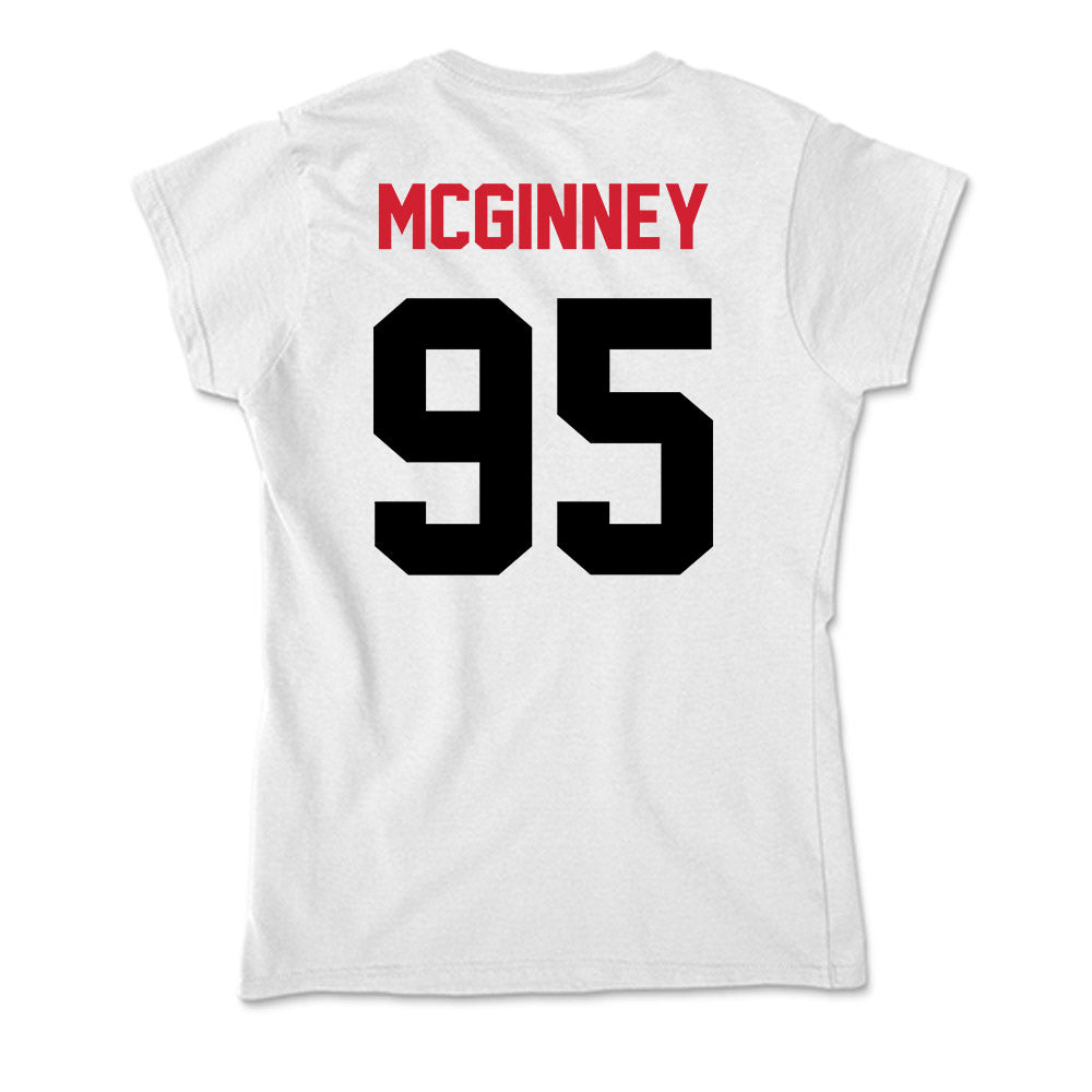 Arkansas State - NCAA Football : Jakwon Mcginney - Soft Style Women’s T-Shirt-1