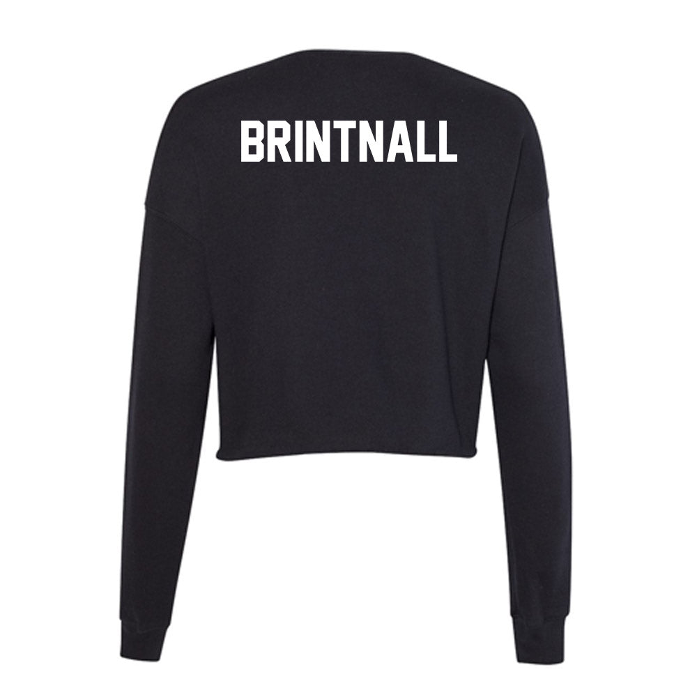 Boise State - NCAA Women's Track & Field : Campbell Brintnall - Women's Cropped Crew Fleece-1