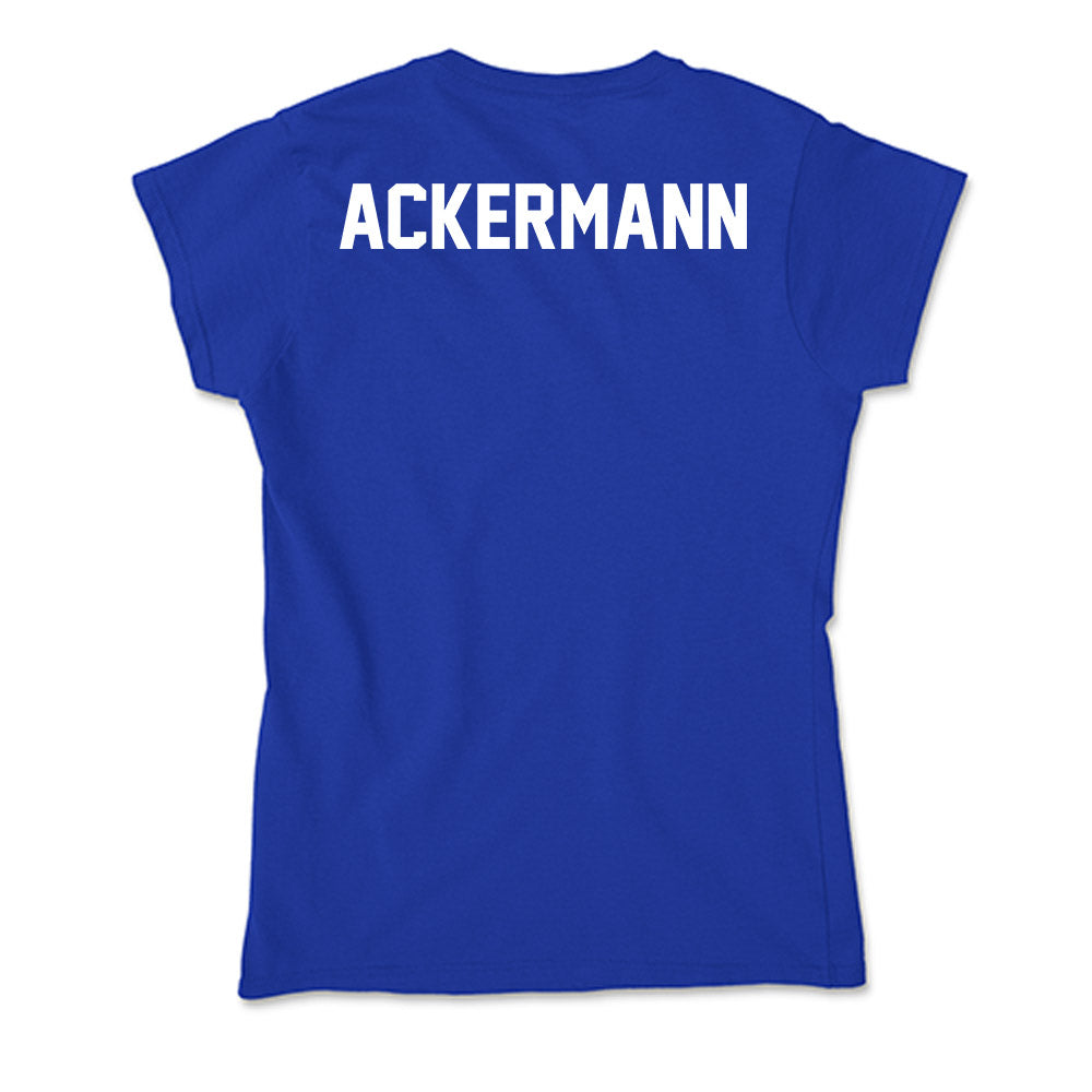 Boise State - NCAA Women's Track & Field : Hanna Ackermann - Soft Style Women’s T-Shirt-1