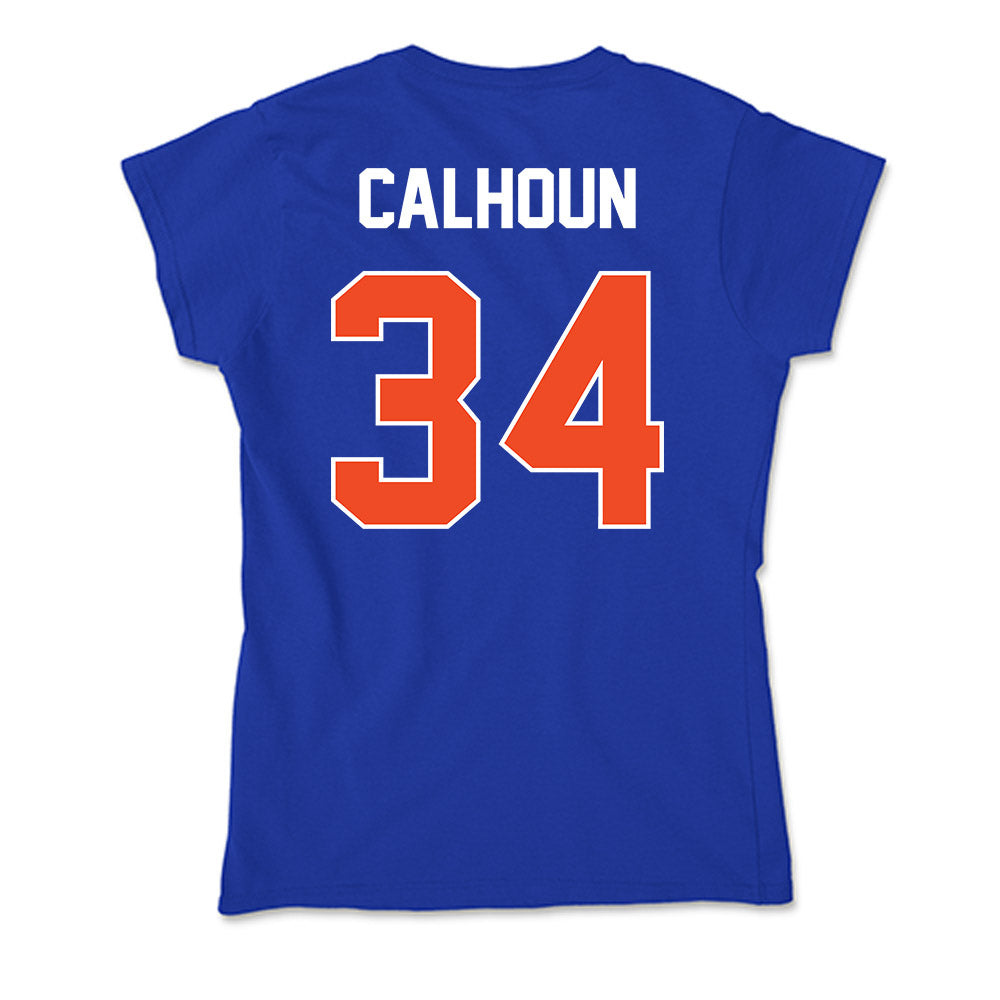 Boise State - NCAA Football : Dominik Calhoun - Soft Style Women’s T-Shirt-1