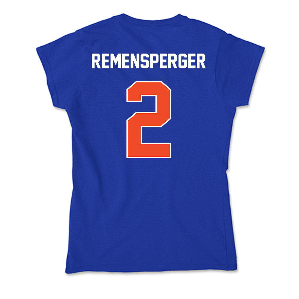 Boise State - NCAA Women's Volleyball : Kierstin Remensperger - Soft Style Women’s T-Shirt-1