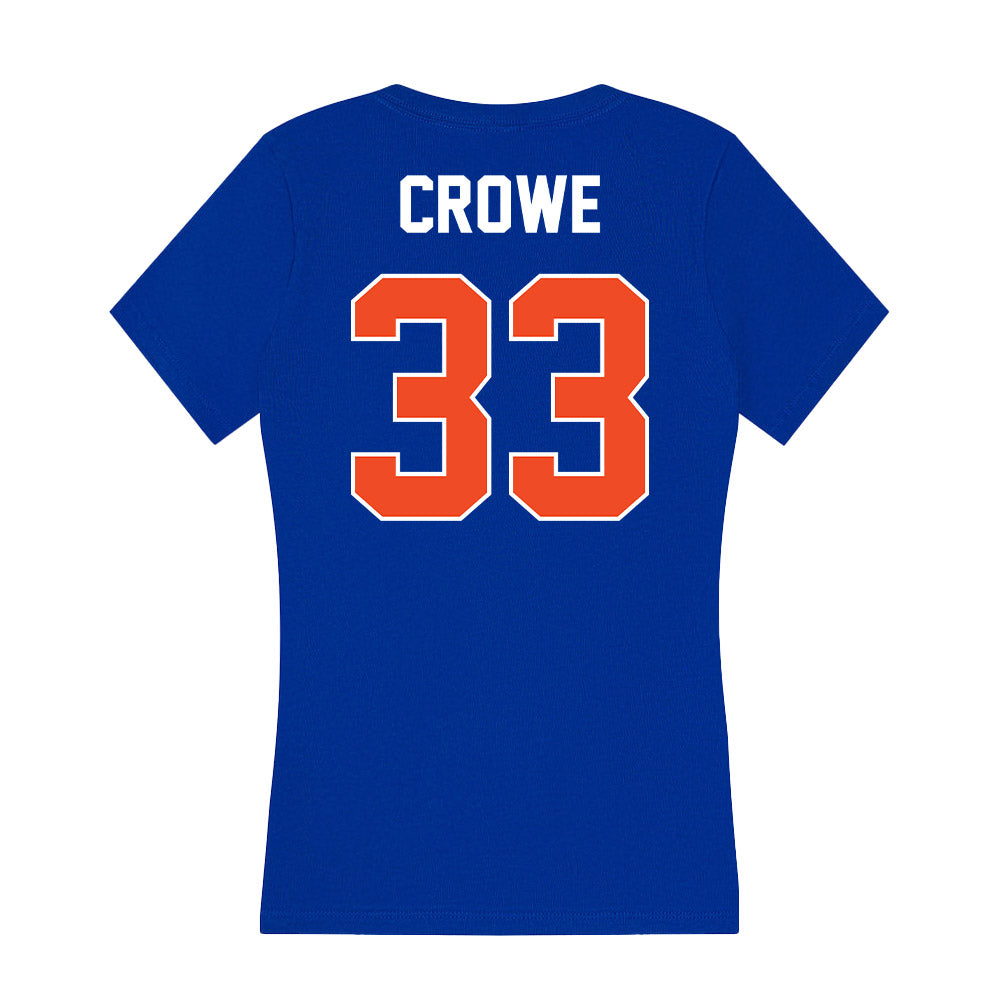 Boise State - NCAA Football : Tyler Crowe - Women's V-Neck T-Shirt-1