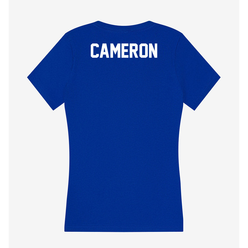 Boise State - NCAA Men's Track & Field : Cobe Cameron - Women's V-Neck T-Shirt-1