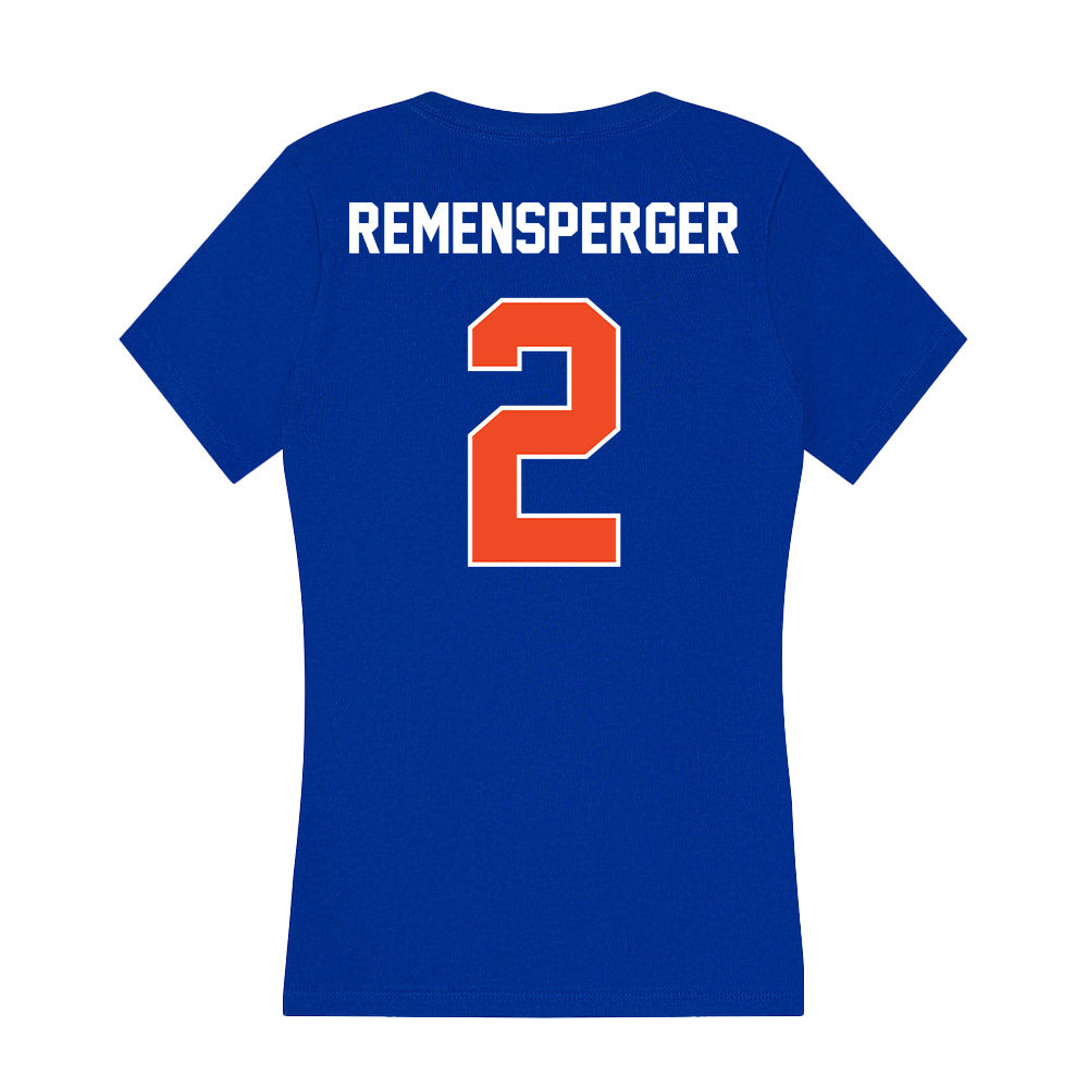 Boise State - NCAA Women's Volleyball : Kierstin Remensperger - Women's V-Neck T-Shirt-1