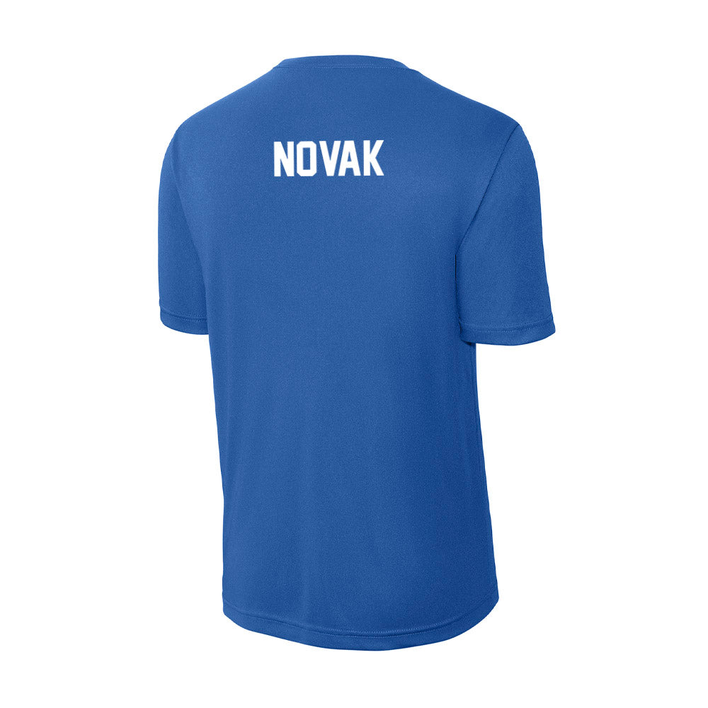 Boise State - NCAA Women's Track & Field : Nanette Novak - Activewear T-Shirt-1