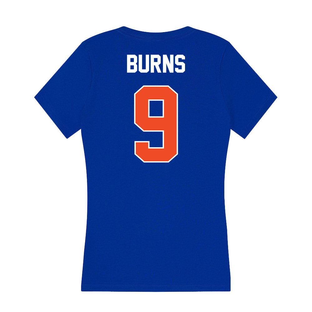Boise State - NCAA Women's Soccer : Mia Burns - Women's V-Neck T-Shirt-1