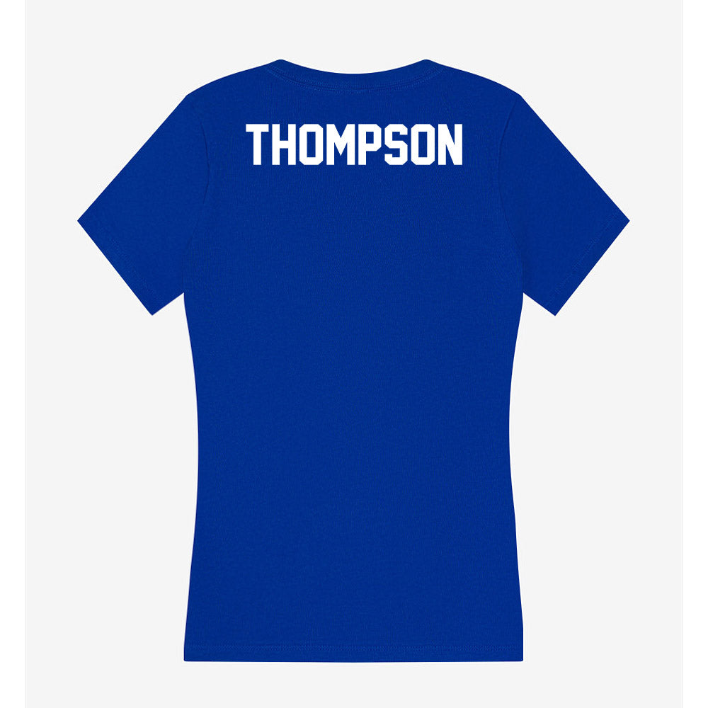 Boise State - NCAA Men's Track & Field : Alex Thompson - Women's V-Neck T-Shirt-1