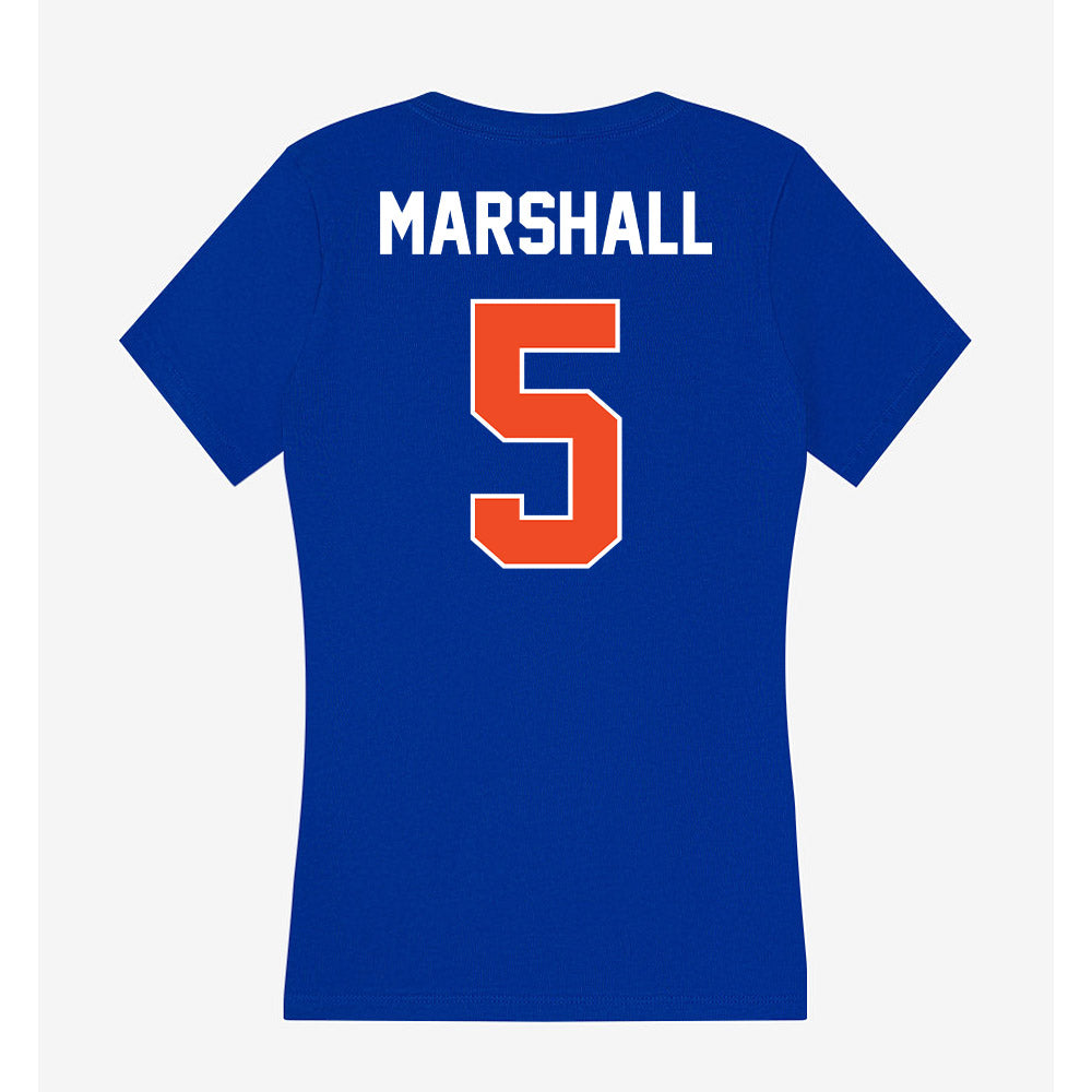 Boise State - NCAA Football : Chris Marshall - Women's V-Neck T-Shirt-1