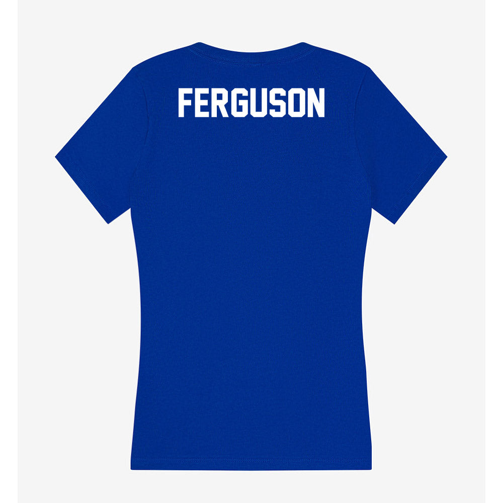 Boise State - NCAA Women's Gymnastics : Anna Ferguson - Women's V-Neck T-Shirt-1