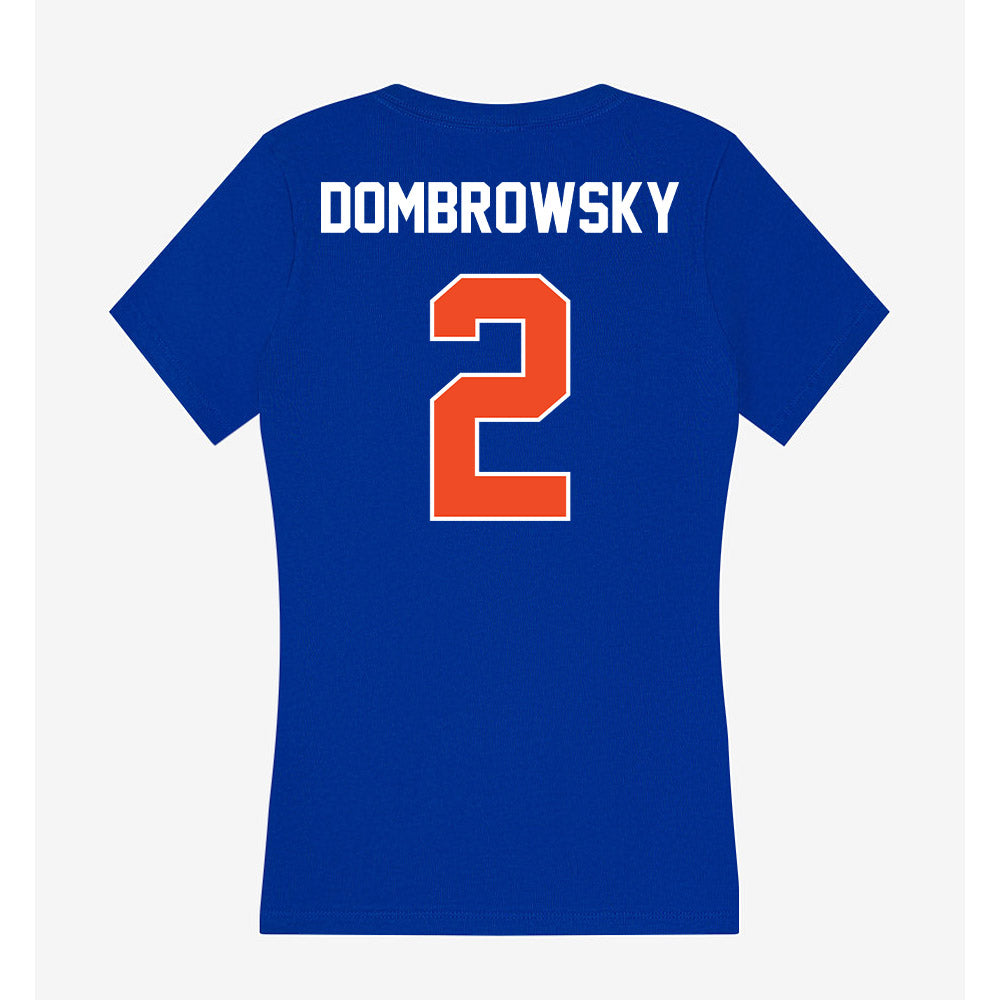 Boise State - NCAA Football : Gavin Dombrowsky - Women's V-Neck T-Shirt-1
