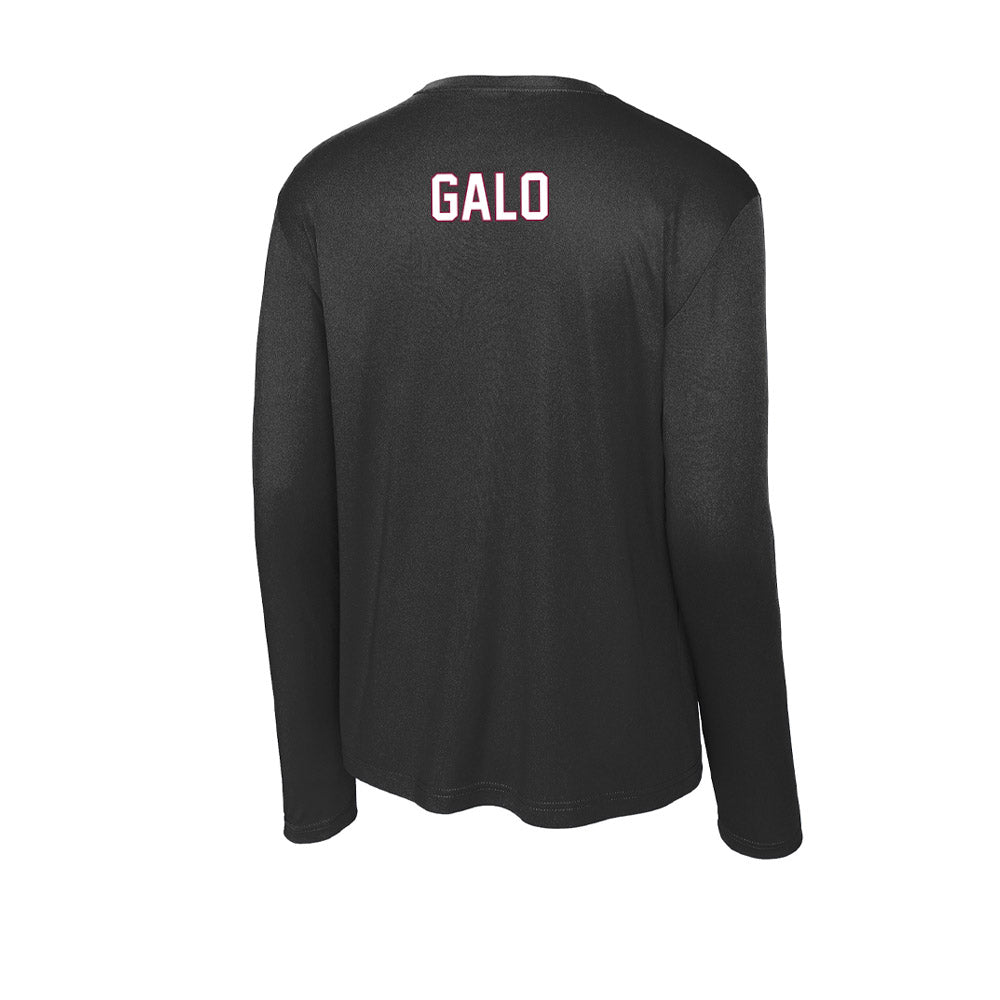 NMSU - NCAA Women's Swimming & Diving : Estel Galo - Activewear Long Sleeve T-Shirt-1