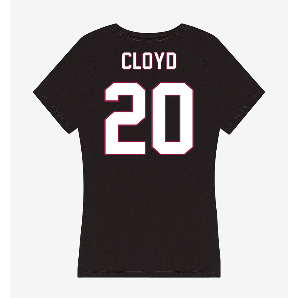 NMSU - NCAA Football : Dj Cloyd - Women's V-Neck T-Shirt-1