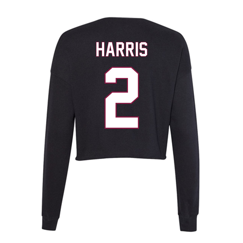 NMSU - NCAA Football : Gavin Harris - Women's Cropped Crew Fleece-1