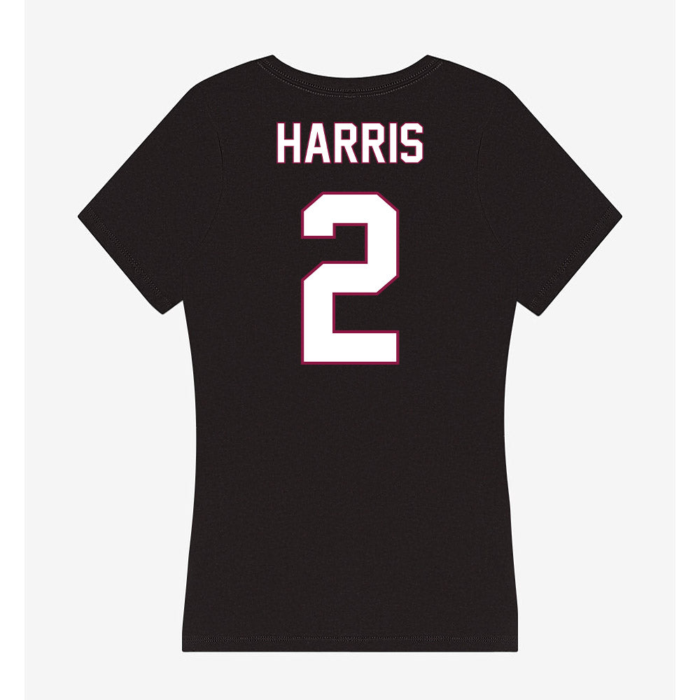 NMSU - NCAA Football : Gavin Harris - Women's V-Neck T-Shirt-1
