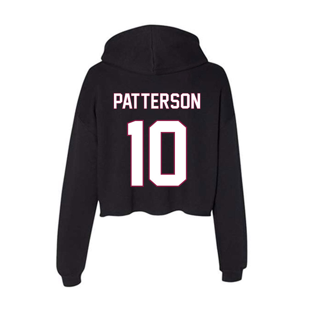 NMSU - NCAA Football : Jaylen Patterson - Women's Crop Fleece Hoodie-1