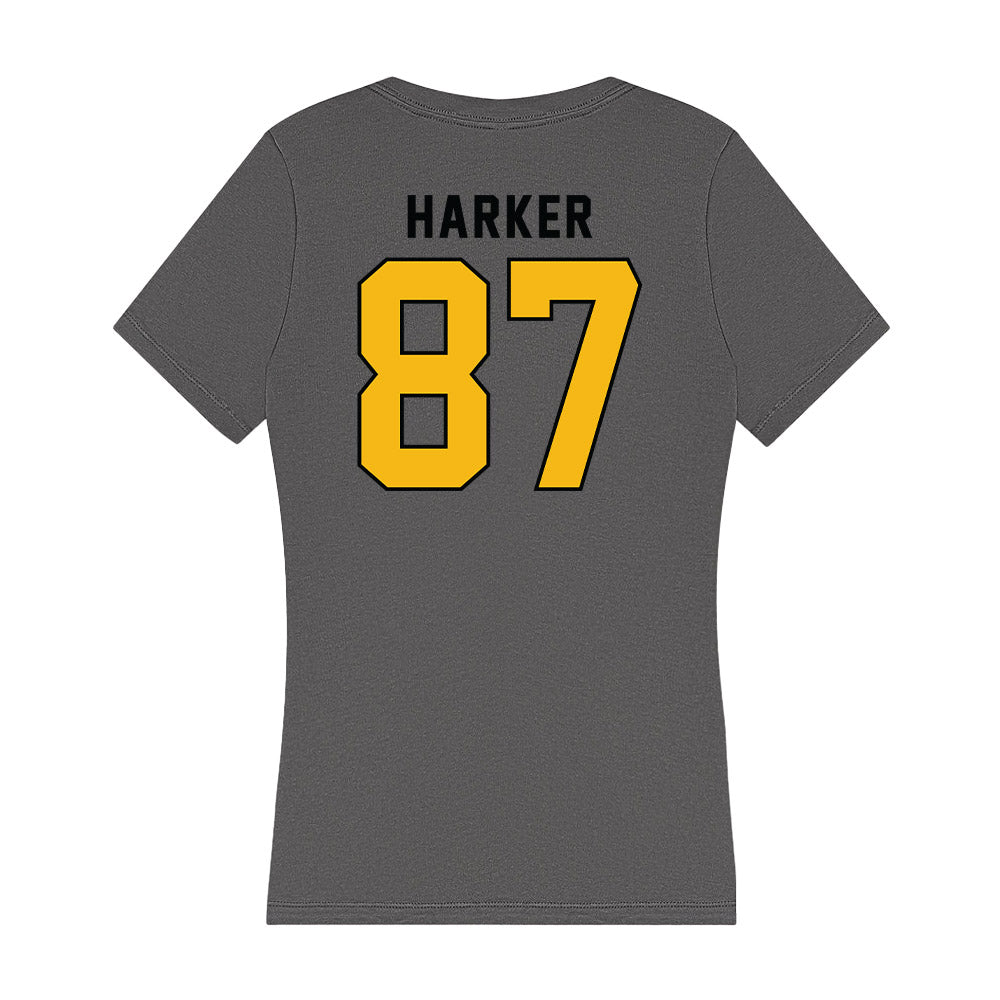 Idaho - NCAA Football : Everson Harker - Women's V-Neck T-Shirt-1