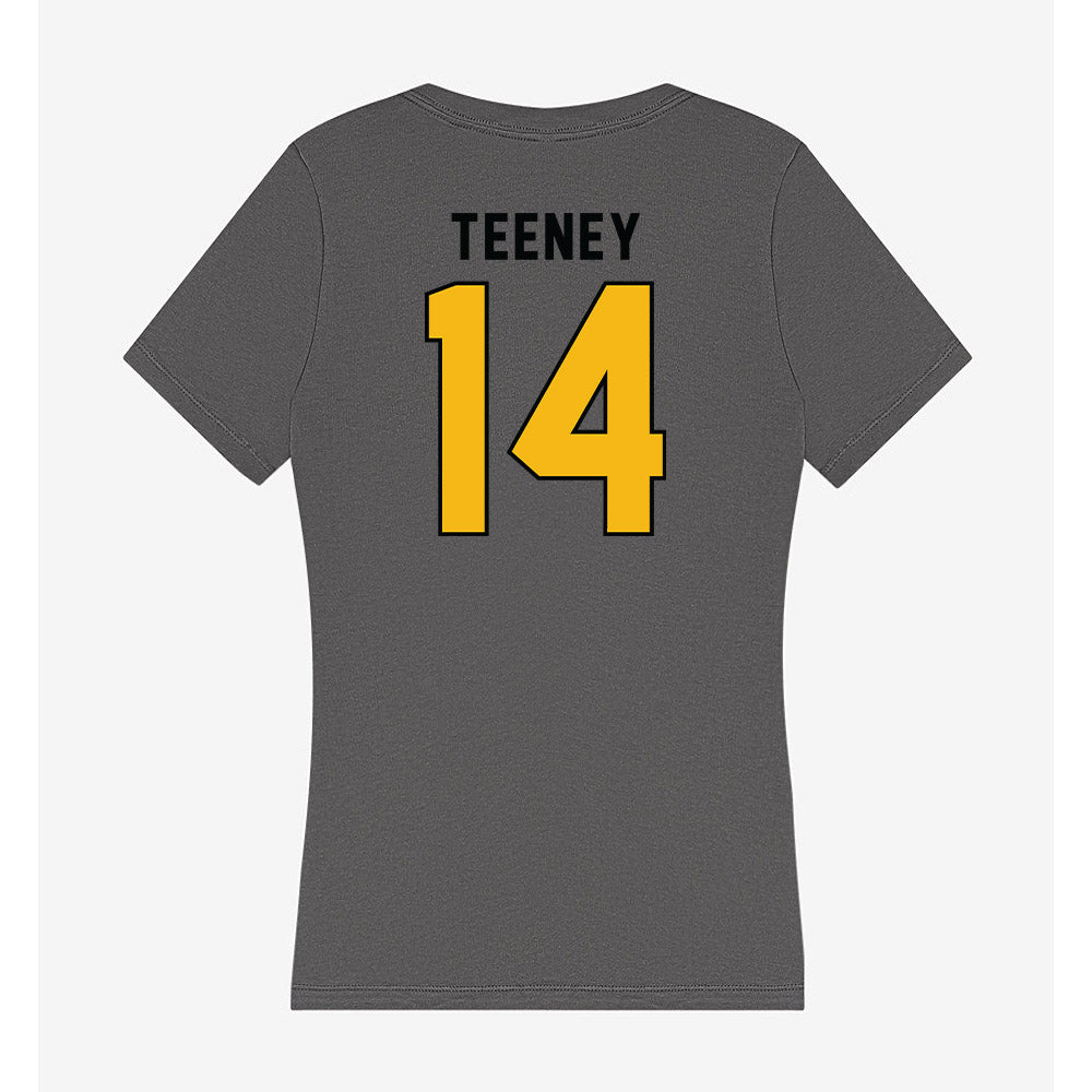 Idaho - NCAA Football : Sawyer Teeney - Women's V-Neck T-Shirt-1