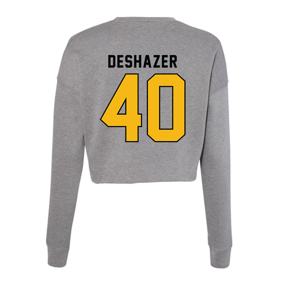 Idaho - NCAA Football : Harrison DeShazer - Women's Cropped Crew Fleece-1