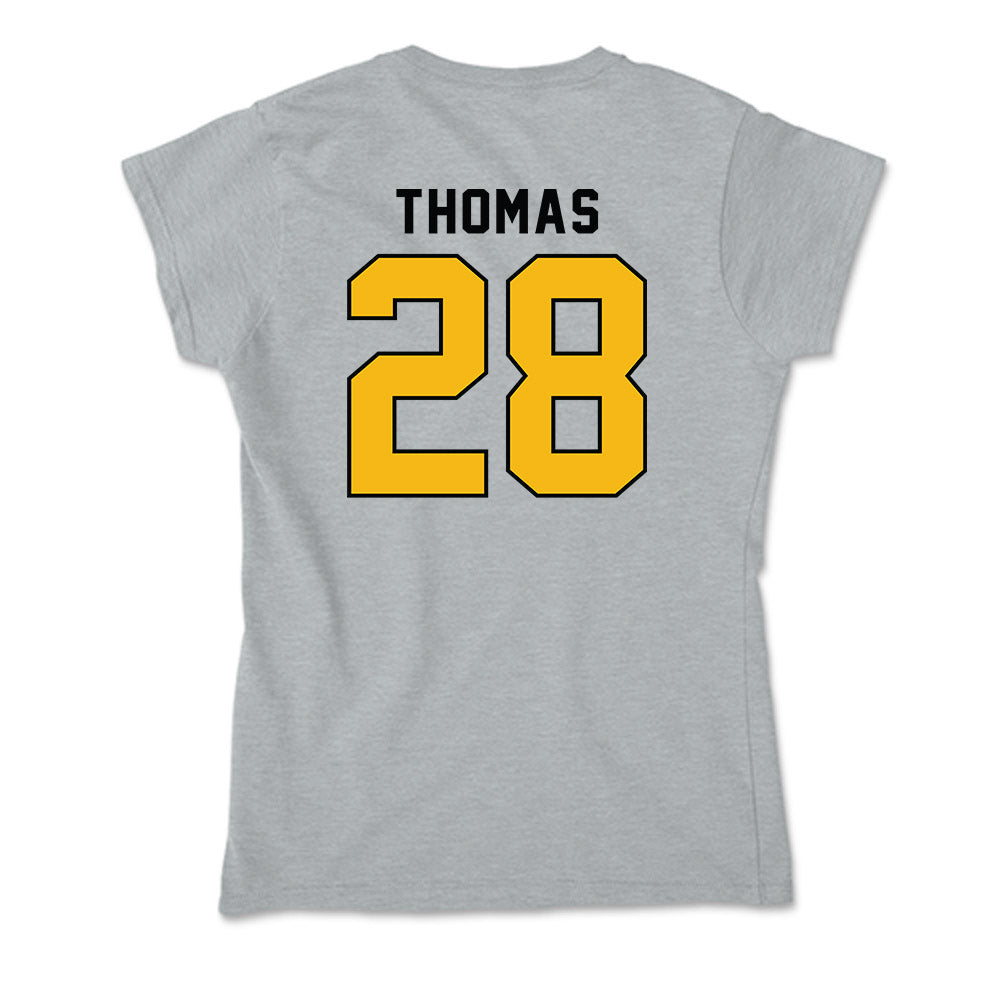 Idaho - NCAA Football : Nathaniel Thomas - Soft Style Women’s T-Shirt-1