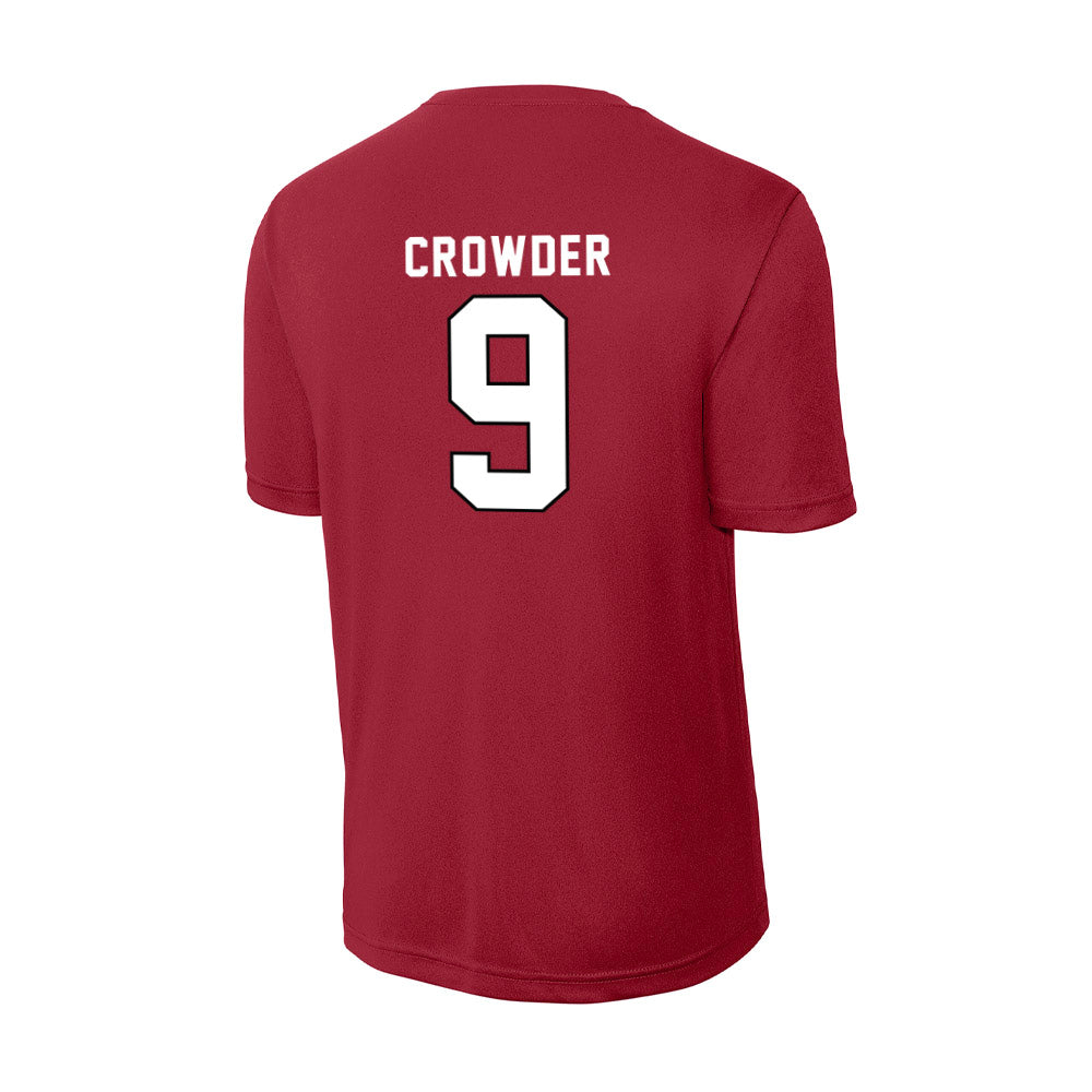 Troy - NCAA Football : William Crowder - Activewear T-Shirt-1