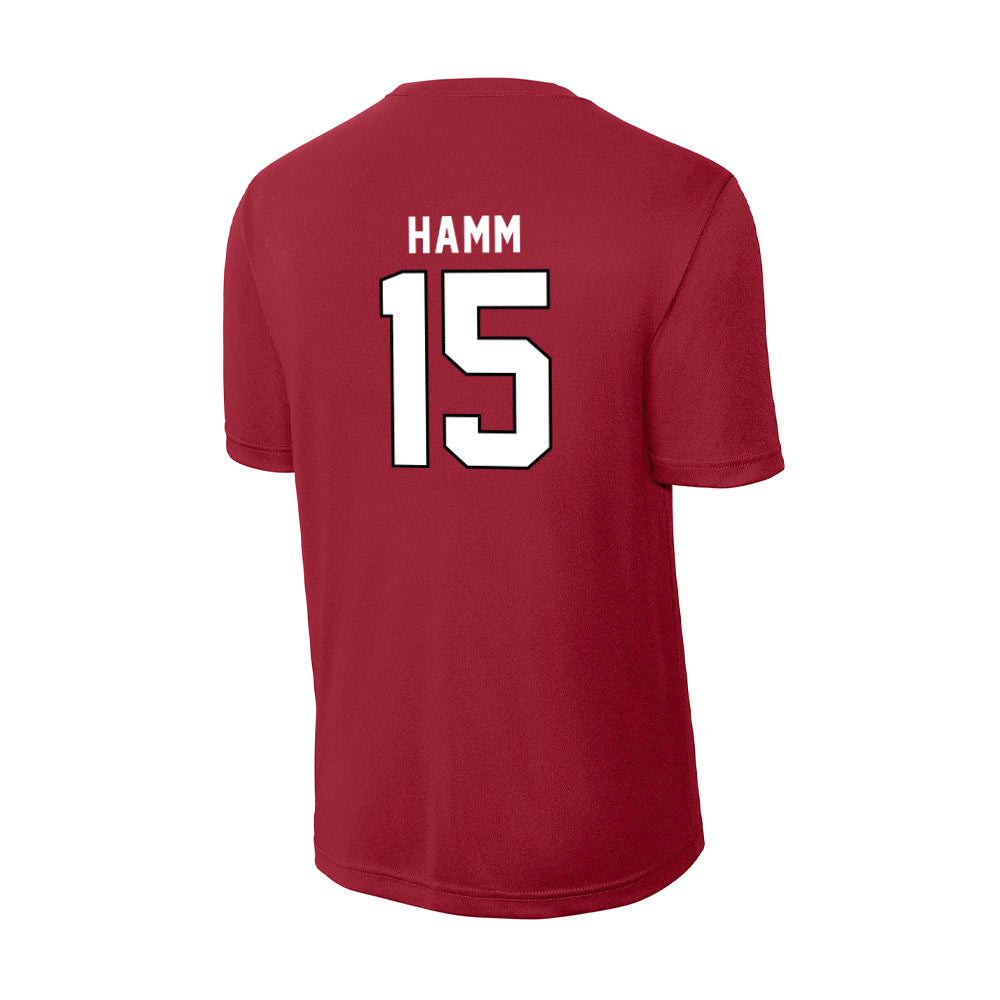 Troy - NCAA Women's Soccer : Megan Hamm - Activewear T-Shirt-1