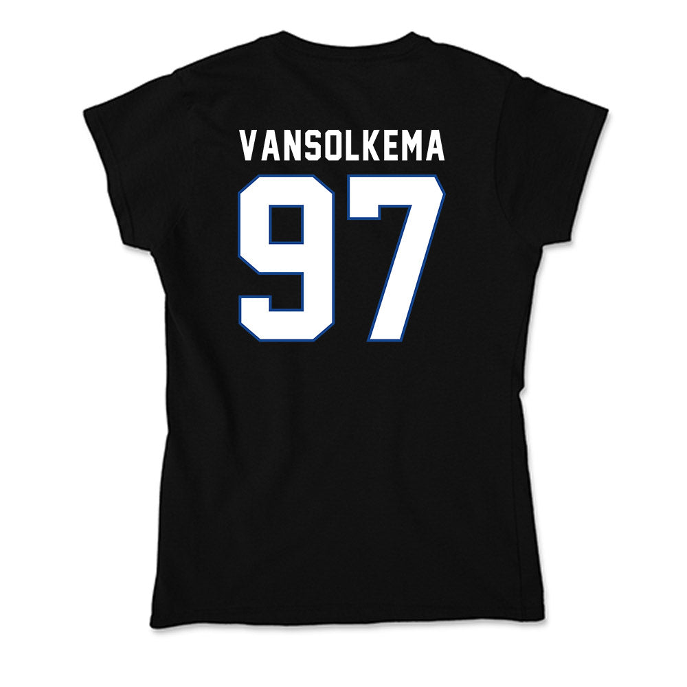 Grand Valley - NCAA Football : Camren VanSolkema - Soft Style Women’s T-Shirt-1