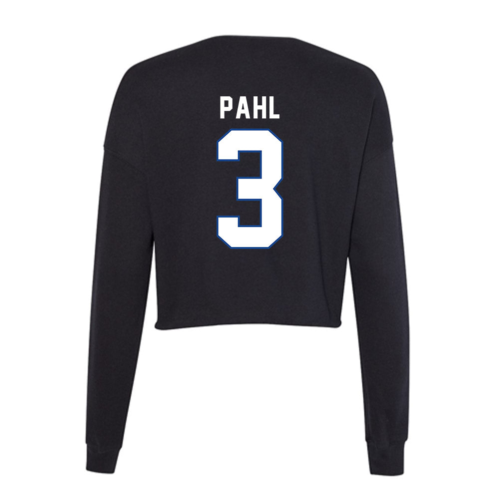 Grand Valley - NCAA Women's Volleyball : Sara Pahl - Women's Cropped Crew Fleece-1