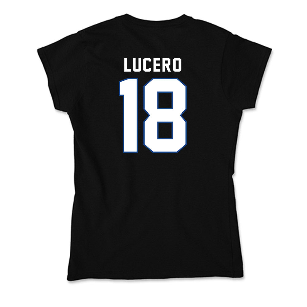Grand Valley - NCAA Football : Aidan Lucero - Soft Style Women’s T-Shirt-1