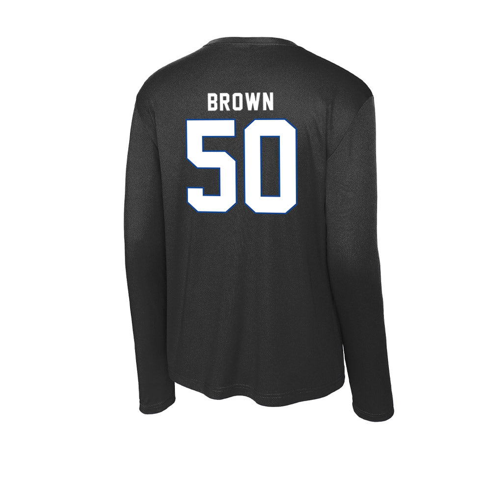 Grand Valley - NCAA Football : Gabriel Brown - Performance Long Sleeve T-Shirt-1