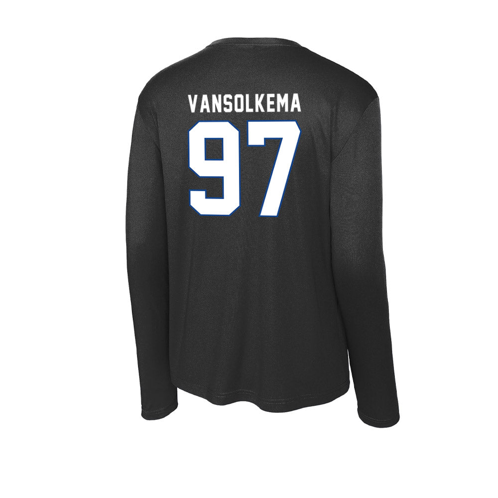 Grand Valley - NCAA Football : Camren VanSolkema - Activewear Long Sleeve T-Shirt-1