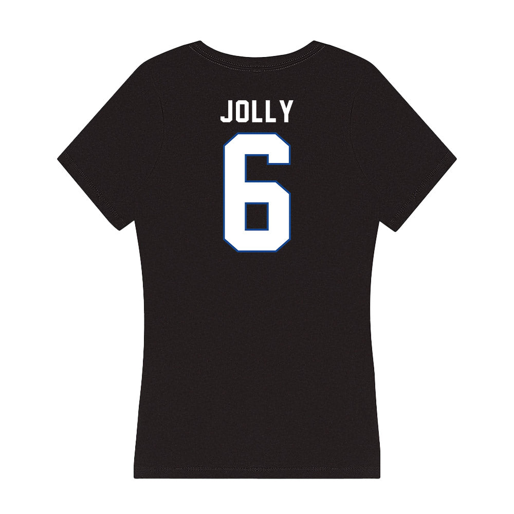 Grand Valley - NCAA Football : Thomas Jolly - Women's V-Neck T-Shirt-1