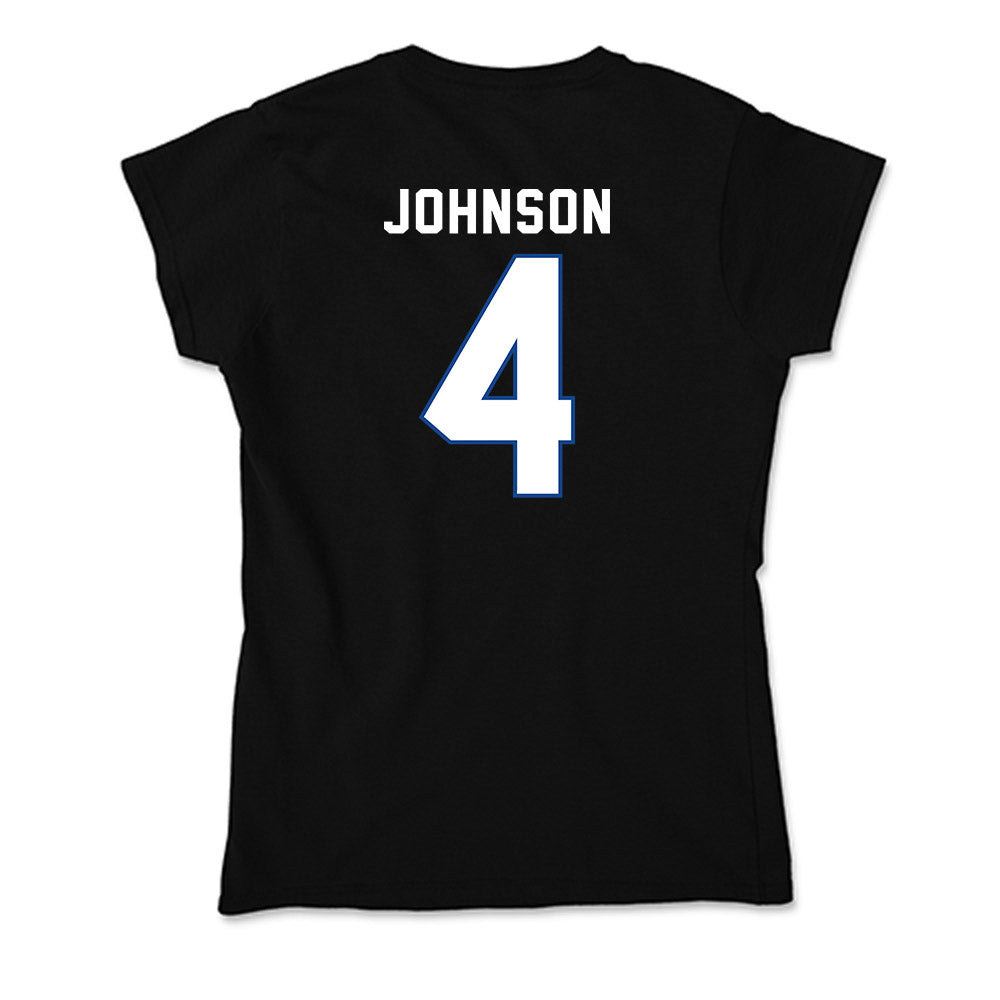 Grand Valley - NCAA Football : Darrell Johnson - Soft Style Women’s T-Shirt-1
