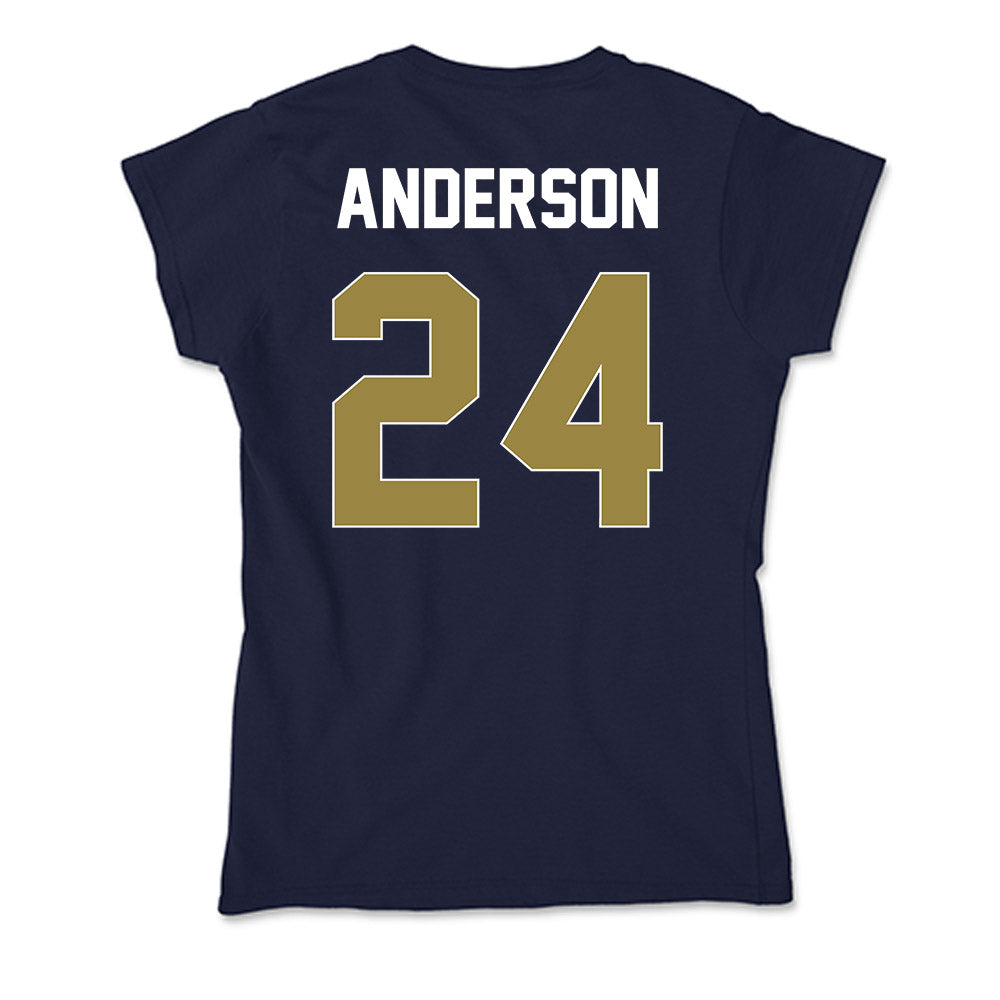 Georgia Southern - NCAA Women's Basketball : Kishyah Anderson - Soft Style Women’s T-Shirt-1