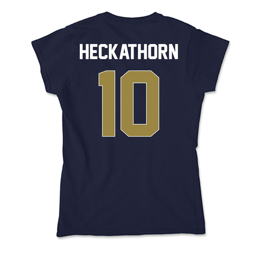 Georgia Southern - NCAA Women's Soccer : Natalie Heckathorn - Soft Style Women’s T-Shirt-1