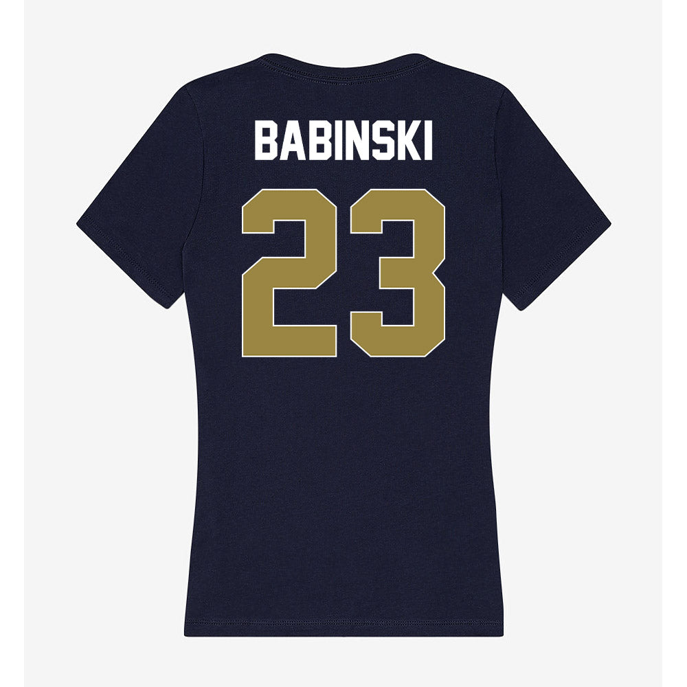 Georgia Southern - NCAA Women's Volleyball : Gabriella Babinski - Women's V-Neck T-Shirt-1