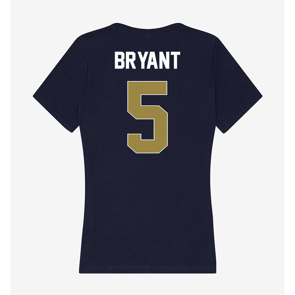 Georgia Southern - NCAA Women's Basketball : Kyla Bryant - Women's V-Neck T-Shirt-1