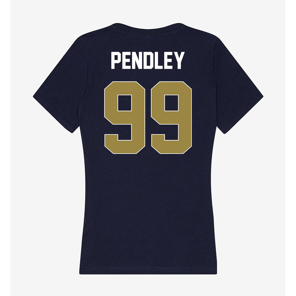 Georgia Southern - NCAA Baseball : Brady Pendley - Women's V-Neck T-Shirt-1