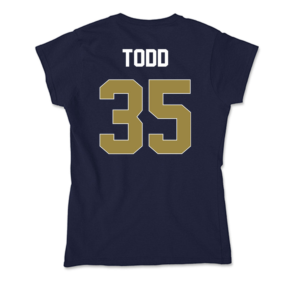 Georgia Southern - NCAA Football : Taeo Todd - Soft Style Women’s T-Shirt-1