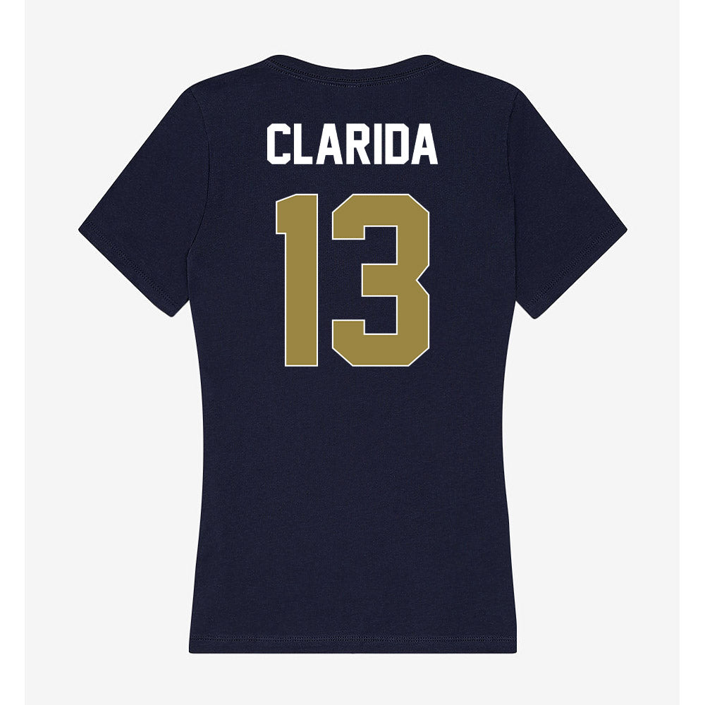 Georgia Southern - NCAA Softball : Kerra Clarida - Women's V-Neck T-Shirt-1