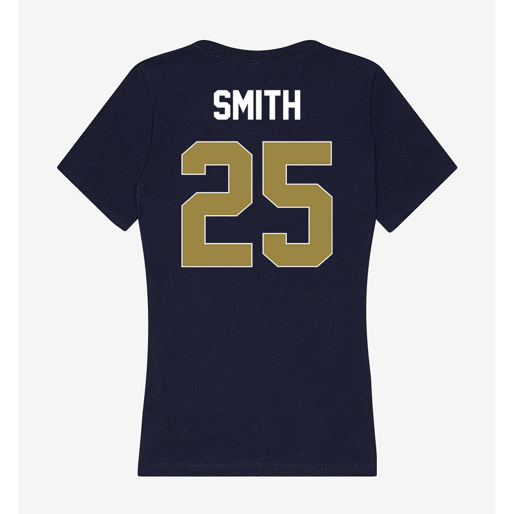 Georgia Southern - NCAA Football : Alex Smith - Women's V-Neck T-Shirt-1