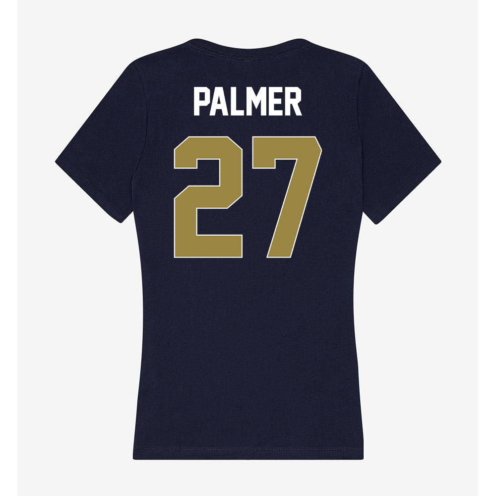 Georgia Southern - NCAA Football : Branden Palmer - Women's V-Neck T-Shirt-1