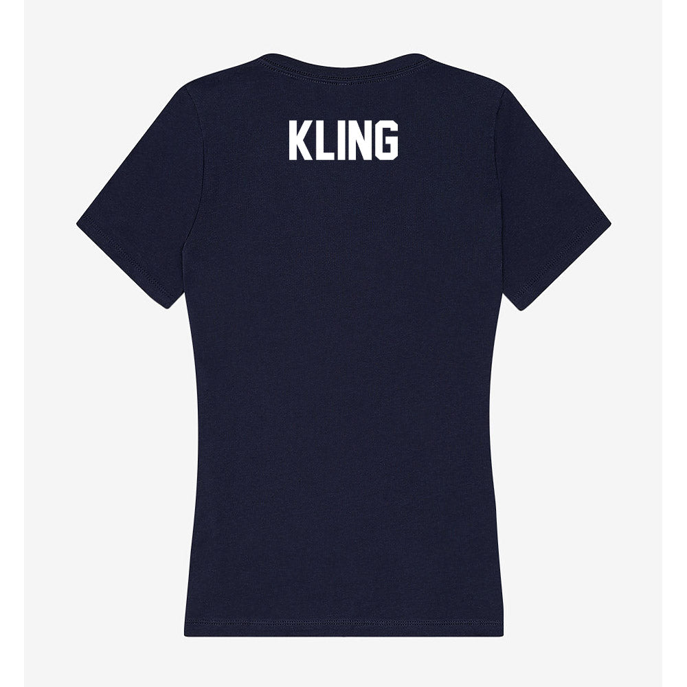 Georgia Southern - NCAA Cheerleading : Presley Kling - Women's V-Neck T-Shirt-1