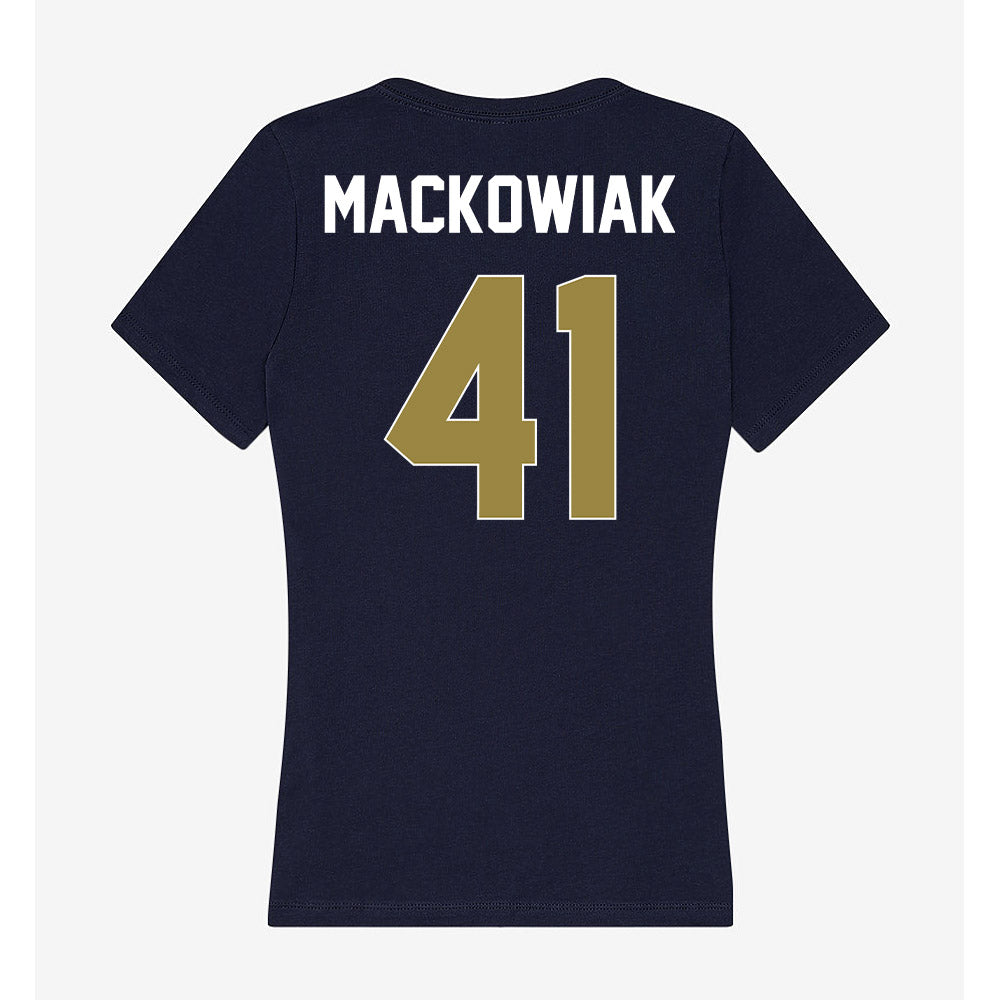 Georgia Southern - NCAA Baseball : Garrett Mackowiak - Women's V-Neck T-Shirt-1