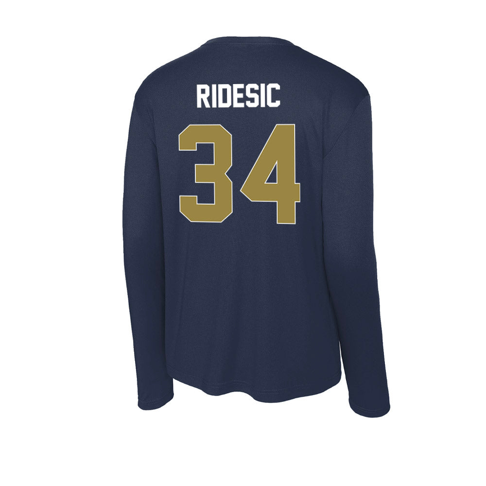 Georgia Southern - NCAA Men's Basketball : Pavle Ridesic - Activewear Long Sleeve T-Shirt-1