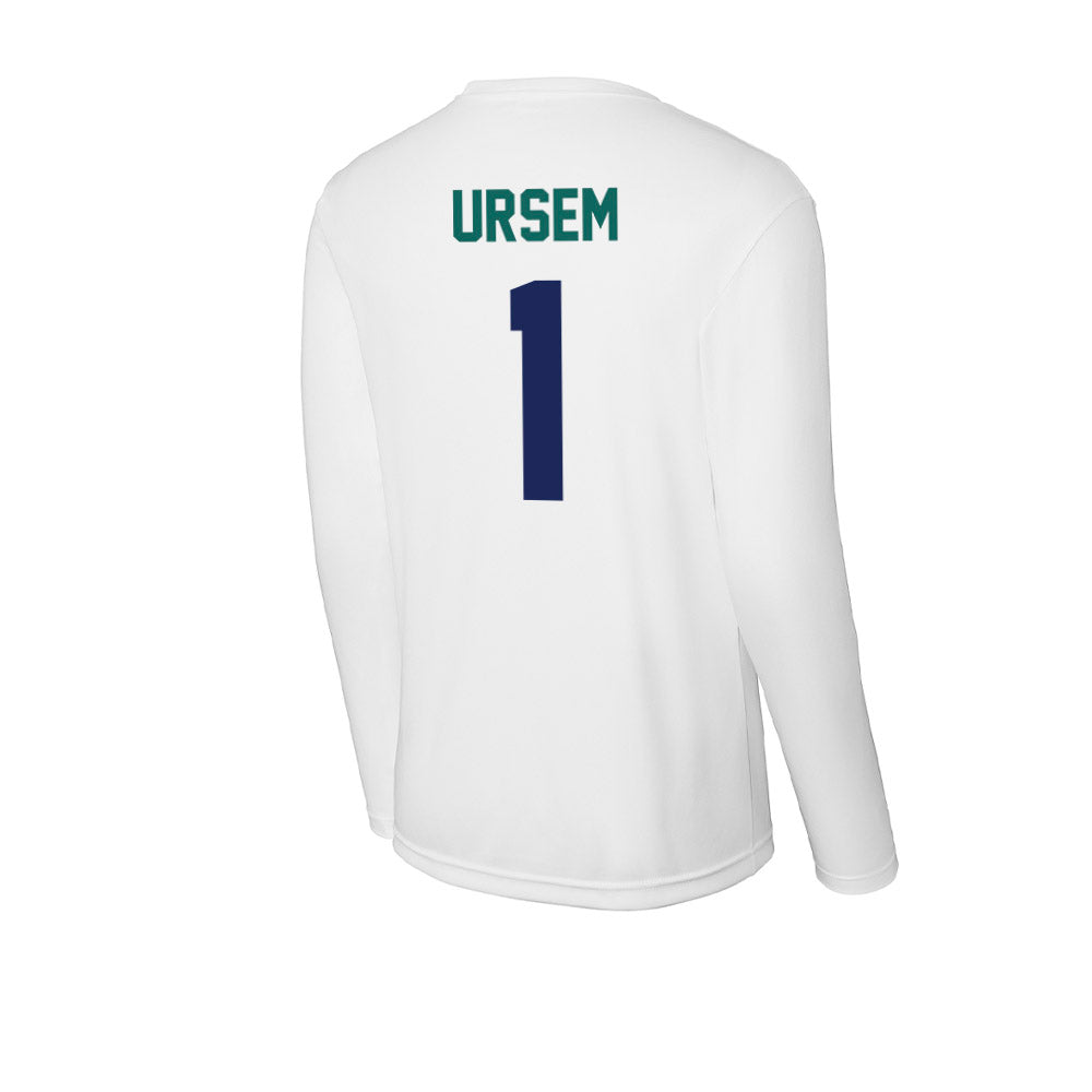 UNC Wilmington - NCAA Women's Volleyball : Marnie Ursem - Activewear Long Sleeve T-Shirt-1