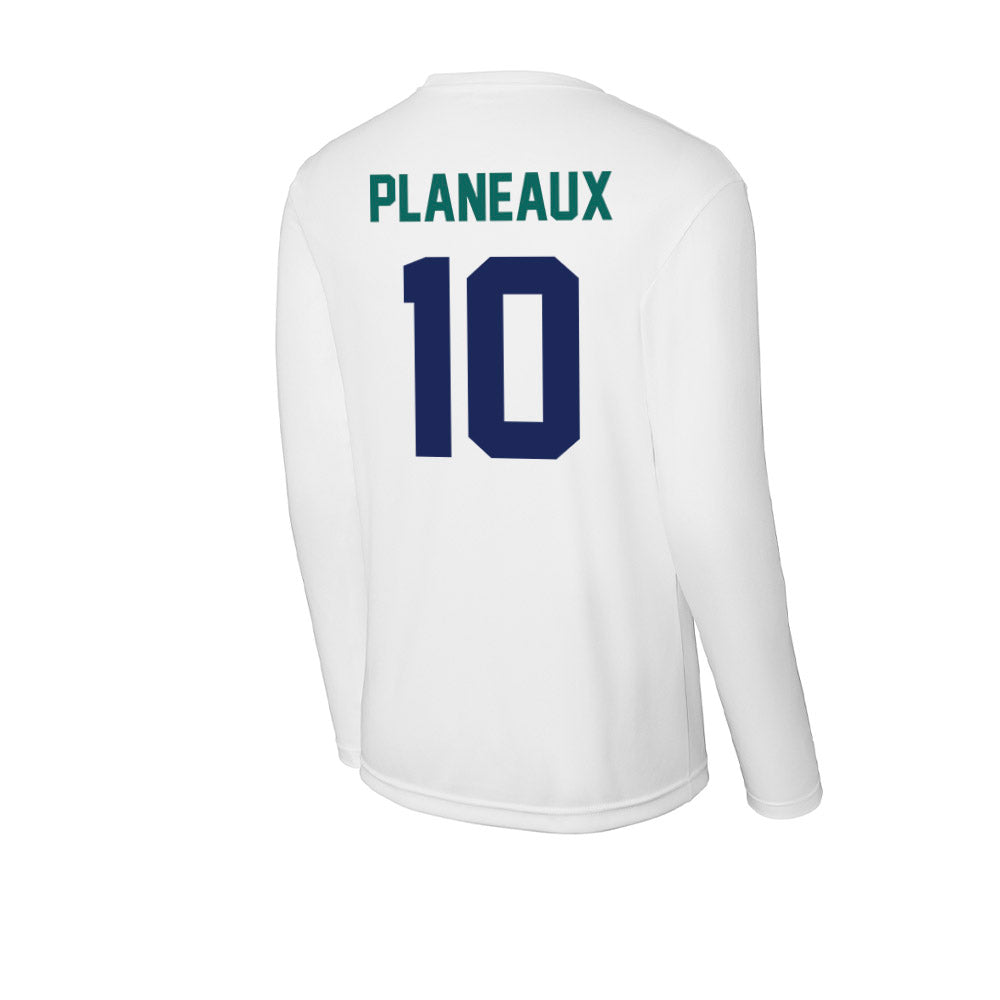 UNC Wilmington - NCAA Women's Soccer : Allie Planeaux - Activewear Long Sleeve T-Shirt-1