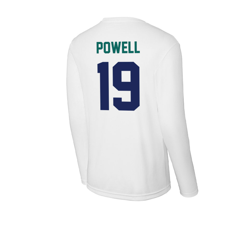 UNC Wilmington - NCAA Men's Soccer : Caleb Powell - Activewear Long Sleeve T-Shirt-1