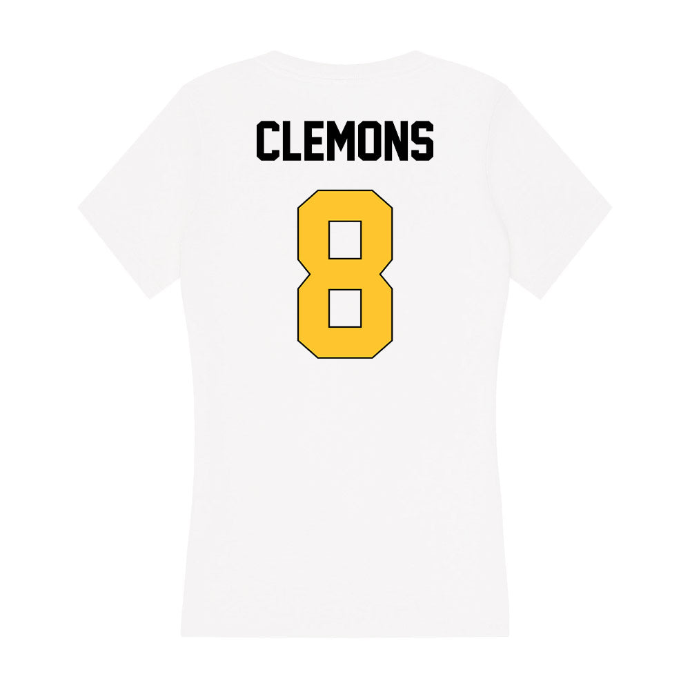 Southern Miss - NCAA Football : Jalil Clemons - Women's V-Neck T-Shirt-1