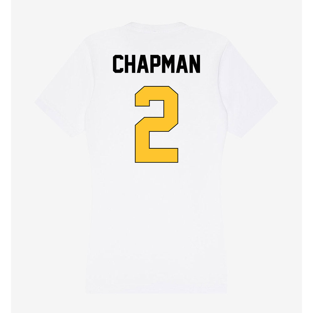 Southern Miss - NCAA Football : TyChaun Chapman - Women's V-Neck T-Shirt-1